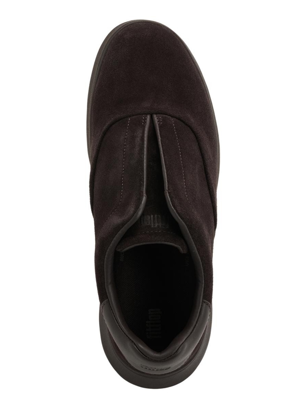 Fitflop Women's Slip-On Suede Loafer - Dark Brown Chocolate